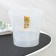 Kashpo for flowers with an insert "Art", 1.2 l, the color is transparent