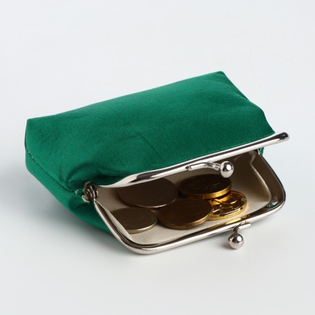 Women's wallet on the farmar, green color-2