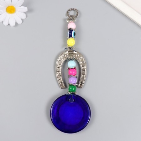 Suspension from the evil eye "horseshoe" 21 cm mix-2