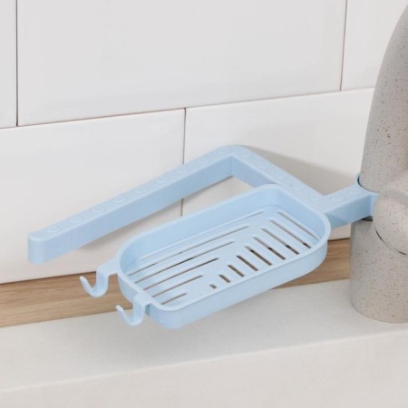 Holder for little things with soap box, on a crane, 21 × 12.5 × 1 cm, color mix-3