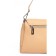 Female bag, genuine leather, ludor beige, 26x11x18 cm
