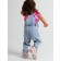 Denim jumpsuit for the girl PlayTode, height 80 cm