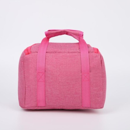 Thermosuma with a zipper 6.5 l, external pocket, pink color-1
