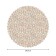 Photo scatter round, size 150x150 cm, Saten