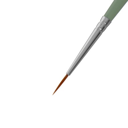Synthetic brush is round, Hana embody No. 1 (hair length 9 mm), short matte handle-2