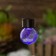 Garden lamp on the sunny battery "Light bulb", 7 × 9 × 7 cm, 1 LED, glow RGB