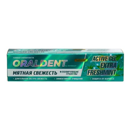 Defance OralDent Active Gel Extra Freshmint, 120 g-2