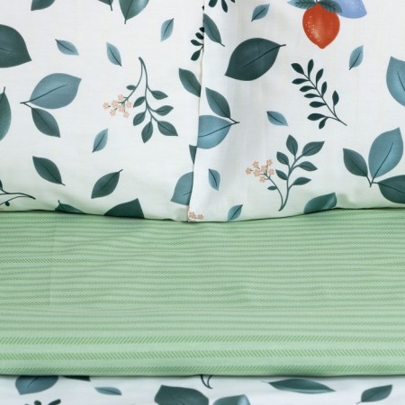 Lovelife 2PS BELIENT “Leaf Magic” 175x215 cm, 200x225 cm, 50x70 cm-2pcs, 100%cotton, satin, 125g/m-3