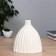 VAZA Ceramics Table "Blaise" 19x17 cm, white