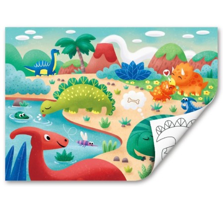 Puzzle "Umnyasha: Dinosaurs", 24 elements-2