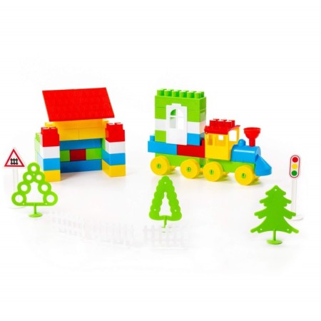 Designer "Builder", 129 parts-2
