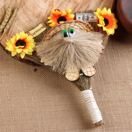 The amulet "Broat with the brownie", 25 cm, mix-6
