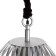 Ceiling lamp "Lif" silver 1x40W, E27, 44x44x52 cm