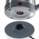 Electric kettle Homestar HS-1005, metal, 2.3 l, 1800 watts, silver