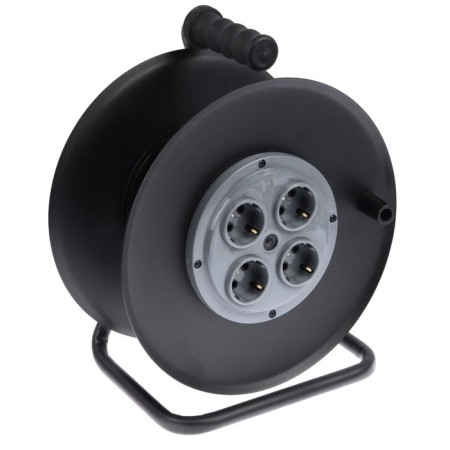 Metal coil, 4 sockets, s/h, IP20, 16 A, UHL2, gray