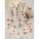 Mushino diaper "flamingo", size 110x120 cm Terracotta color