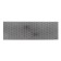 Grid on the bumper Sport tuning, 64 x 21 cm, plastic