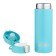 Thermal circle, 420 ml, Simple "Master K", with a thermometer, retains heat up to 8 hours, blue