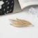 Liberty-automatic hairpin "Liberty" narrow leaves, 11 cm, gold