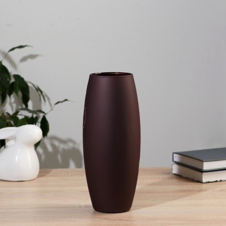 Khokhloma Vase Oval D-8CM, 10.5x26cm-1