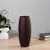 Khokhloma Vase Oval D-8CM, 10.5x26cm