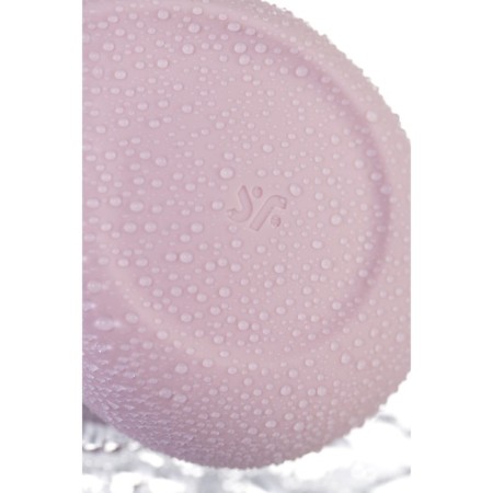 Vacuum-wave contactless stimulator of the Satiffyer Sugar Rush clitoris, silicone, pink color-11