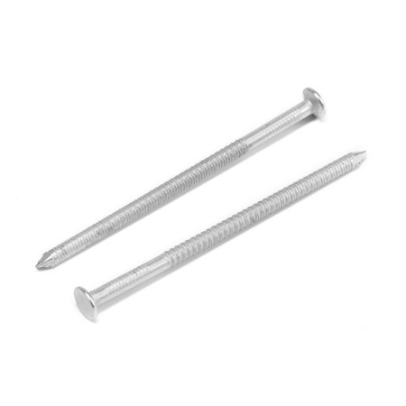 Lom nails, ruffled, galvanized, 3.1x70 mm, 5 kg