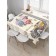 The tablecloth “London”, rectangular, Saten, size 120x145 cm