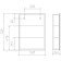 Mirror cabinet for a bathroom domino ideal Happy 50, left/right