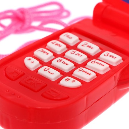 Musical phone "Pets", Russian voice acting, lighting effects, works from batteries, mix-1