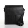 Male bag, black color