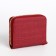 Baby wallet with a zipper, red color