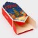 New Year. Gift box - New Year's Folding candy "holiday", 14 x 22 x 8 cm.
