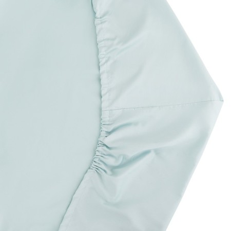 ELS sheet on elastic band, size 160x200 cm, blue color-1