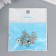 Busina for creativity Metal "Drawn boy" Circle silver G093B744 0.9x0.9 cm