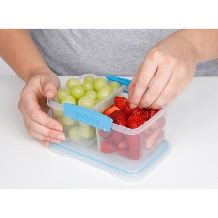 Rectangular two -section container, 835 ml-8