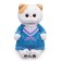 Soft toy "Lee in a turquoise sweater", 24 cm