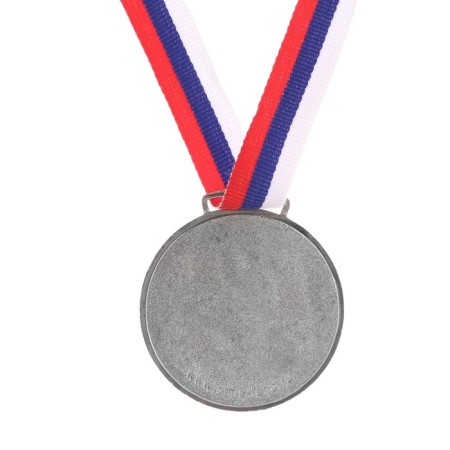 Medal prize "Nika" diam 4.5 cm. 2 place. Color ser. With a ribbon
