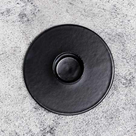 Circle Circle Circle for 1 candle, 7x3 cm, black muars-3