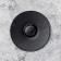 Circle Circle Circle for 1 candle, 7x3 cm, black muars