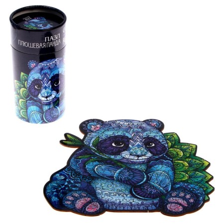 Puzzle "Plush Panda"-1