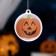 LED toy "Pumpkin" 8 cm, batteries AG13x3, glow of multi