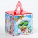 New Year. Gift box New Year's cube is a large "sweet couple" with animation 12 x 12 x 12 cm.