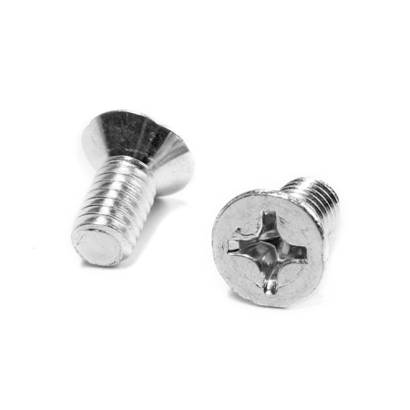 Screw, secret, galvanized, din965, m6x12 mm, 1000 pcs-2