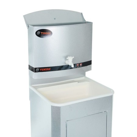 Washbone tundra, without euns, plastic sink, 17 l, color white gold-1