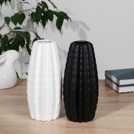 VAZA Ceramics Table "Cactus" 6.5x11x25 cm, mix