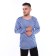 Male vest, blue color, size 52-54