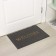 Rug of the gate muddy shares "Welcome. Points", 38x58 cm, black color Black