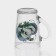 New Year's glass coffee mug "Snakes", 300 ml, mix