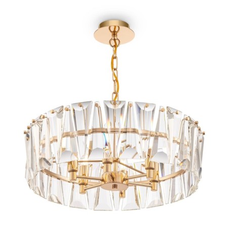 Suspended lamp Maytoni MOD043PL-06G, 6HE14, 60W, 51.7x51.7x66.8 cm, Color Gold-2